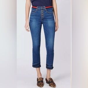 Veronica Beard Carolyn 10” baby boot jeans